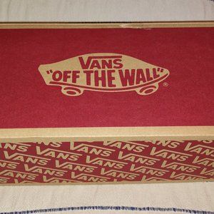 Brand New Vans Blue Tonal Mono/Check Shoes